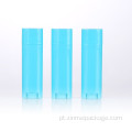 0,15 oz de tubos de protetor labial plástico oval plástico vazio
